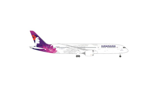 Herpa 537612 Hawaiian Airlines Boeing 787-9 Dreamliner - Vorbestellung 1:500