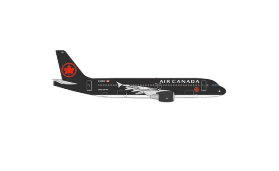 Herpa 537742 Air Canada Jetz Airbus A320 1:500
