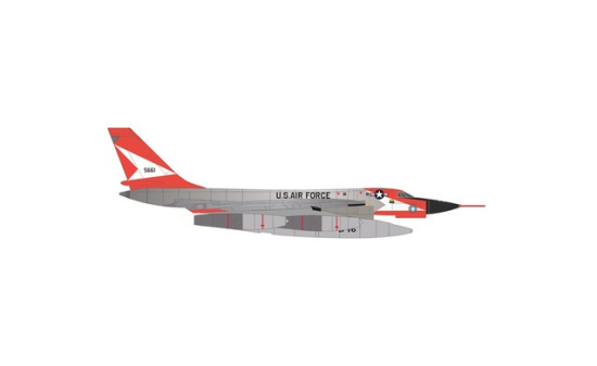Herpa 573160 U.S. Air Force Convair XB-58 Hustler - B-58 Test Force 55-0661 Mach-in-Boid - Vorbestellung 1:200