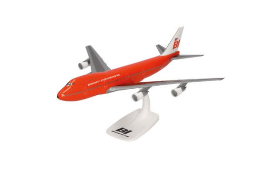 Herpa 614146 Braniff International Boeing 747-100 