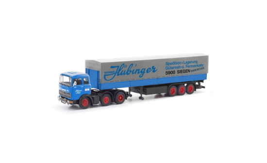 Herpa 87MBS026253 Mercedes-Benz LPS 2032 Planen-Sattelzug 