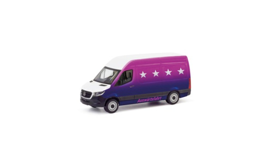 Herpa 958011 Mercedes-Benz Sprinter '18 Kasten Auswärtsfahrt - Vorbestellung 1:87