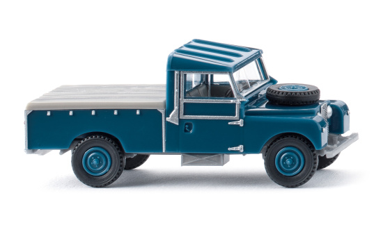 Wiking 010702 Land Rover Pickup - azurblau 1:87
