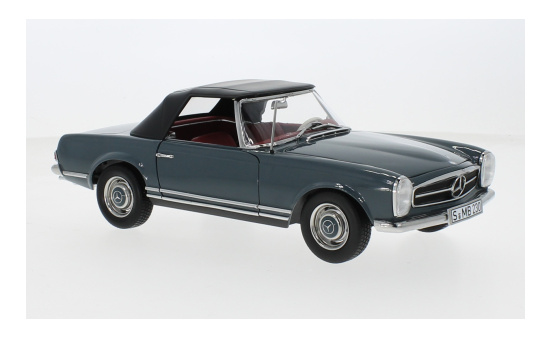 Norev B66040681 Mercedes 230 SL (W113), grau, 1963 1:18