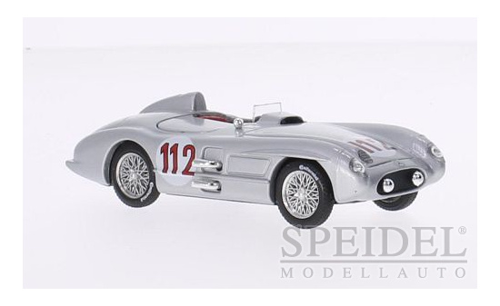 Brumm R189 Mercedes 300 SLR, No.112, Targa Florio, J.M.Fangio/K.Kling, 1955 1:43