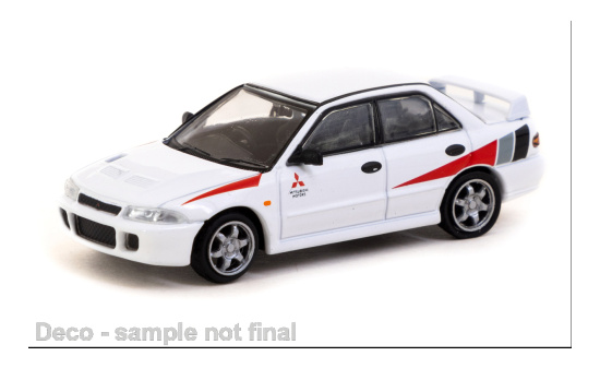 Tarmac TART64G-048-RS Mitsubishi Lancer RS Evolution - weiss 1:64