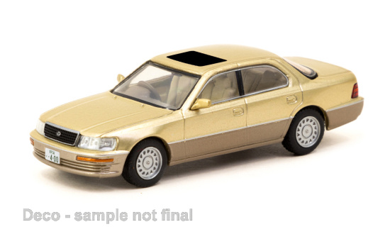 Tarmac TART64G-082-GO Lexus LS400 - beige (Metallic) 1:64