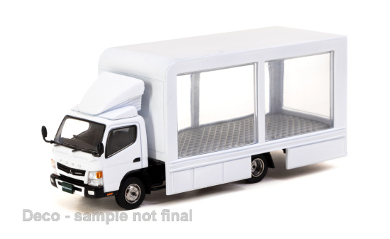 Tarmac TART64T-TL002-DW Mitsubishi Fuso Canter - weiss 1:64