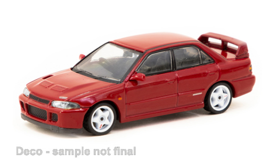 Tarmac TART64G-049-RE Mitsubishi Lancer GSR Evolution II - rot 1:64