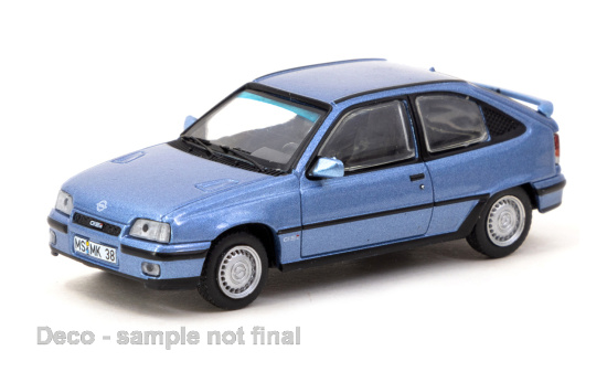 Tarmac TART64G-065-BL Opel Kadett E GSi - blau (Metallic) 1:64
