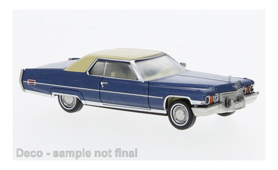 Brekina BRE18127 Cadillac Coupe deVille - blau (Metallic) , beige 1:87