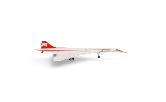 Herpa 537575 Braniff International Concorde - N81AC 1:500
