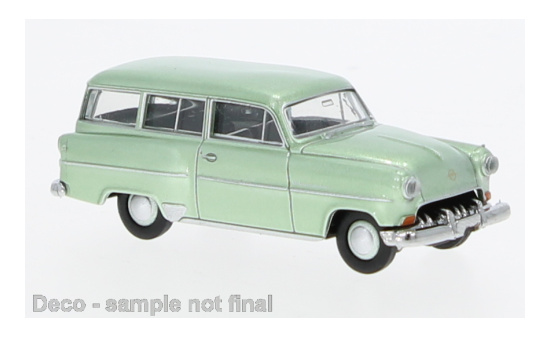 Brekina BRE20248 Opel Olympia Caravan - hellgrün (Metallic) 1:87