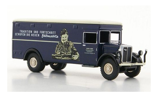 BUB 07351 NAG-Büssing , Bubmobile, Koffer-LKW 1:87