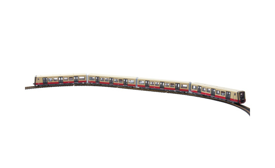 Rietze S11004 Stadler/Siemens BR 484 Fahrmodell H0 Digital S-Bahn Berlin Wagennr. 484 002 4tlg. Halbzug, 1:87 1:87