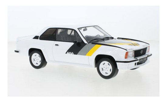 IXO IXO18CMC126.22 Opel Ascona B 400 - weiss , Dekor 1:18