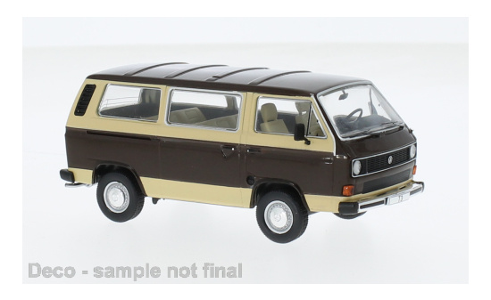 IXO IXOCLC573N.22 VW T3 Caravelle - braun , beige 1:43