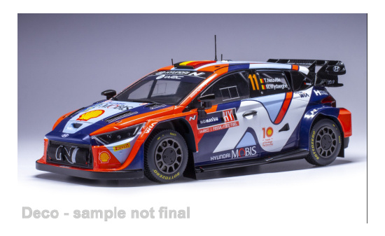 IXO IXO18RMC201.22 Hyundai i20 N Rally1 - Rallye Schweden - T.Neuville - M.Wydaeghe 1:18