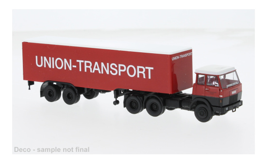 Brekina BRE82251 Hanomag Henschel F 221 S Koffer-SZ - Union Transport 1:87