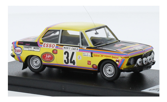 Trofeu TRORR.FR64 BMW 2002 Ti - Rallye Monte Carlo - P.Bos - C.Durkaleck - Vorbestellung 1:43