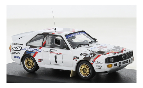 Trofeu TRORR.UK91 Audi Sport quattro - Rallye Manx - H.Mikkola - A.Hertz - Vorbestellung 1:43