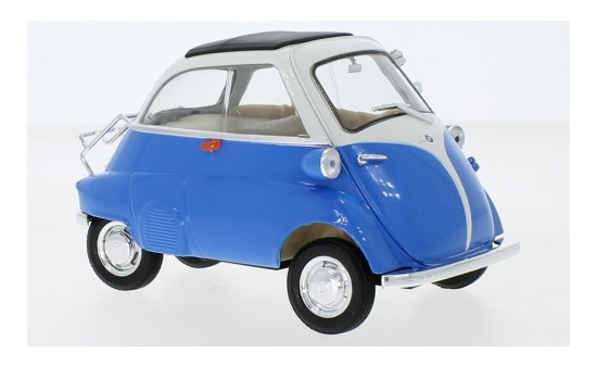 Welly WEL24096W-L.BLUE BMW Isetta 250 - blau , weiss - Vorbestellung 1:18