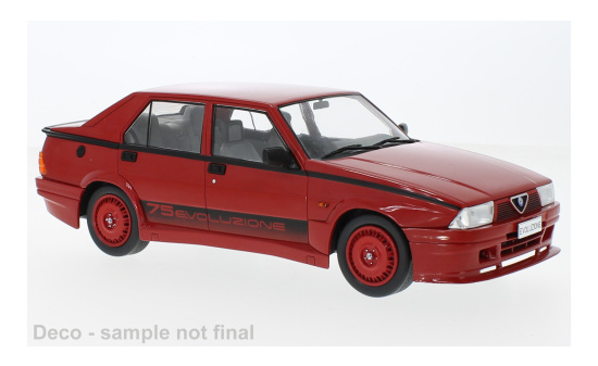MCG MCG18428 Alfa Romeo 75 Turbo Evoluzione - rot 1:18