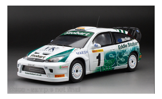 Sun Star SUN3912 Ford Focus RS WRC03 - Pirelli International Rally - C.McRae - Vorbestellung 1:18