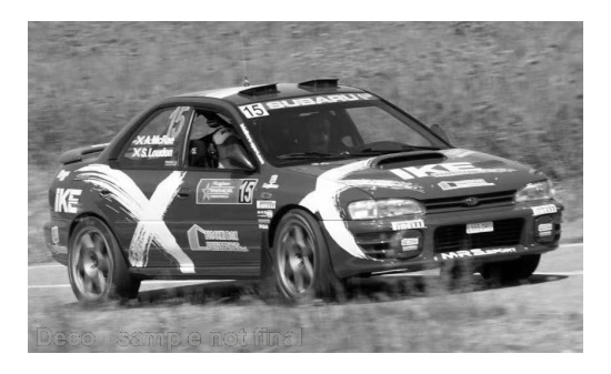 Sun Star SUN5529 Subaru Impreza 555 - Logiman Mythical Cars Rally - A.McRae - S.Loudon 1:18