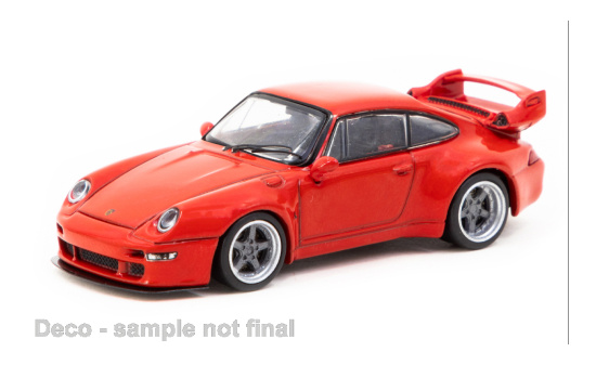 Tarmac TART64R-TL054-RE Porsche 911 (993) Gunther Works - rot 1:64