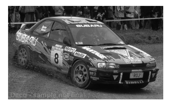 Sun Star SUN5528 Subaru Impreza 555 - Rallye Neuseeland - P.Bourne - G.Vincent 1:18