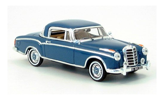 Vitesse VSS28662 Mercedes 220 SE Coupe - blau - Vorbestellung 1:43