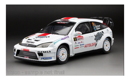 Sun Star SUN3913 Ford Focus RS WRC03 - Saaremaa Rally - O.Tänak - K.Sikk 1:18