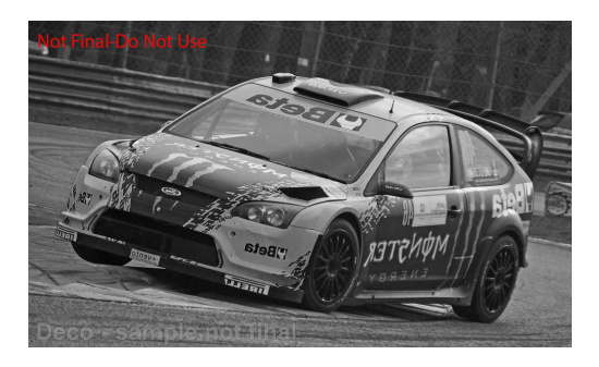 Sun Star SUN3981 Ford Focus RS WRC08 - Rallye Monza - V.Rossi - C.Cassina 1:18