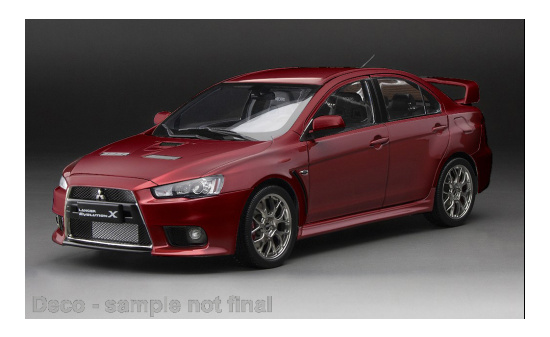 Sun Star SUN5822 Mitsubishi Lancer Evolution X - rot (Metallic) 1:18