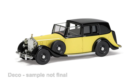 Corgi COCCC06807 Rolls Royce Phantom III Sedance de Ville - gelb , schwarz - James Bond Goldfinger 1:36