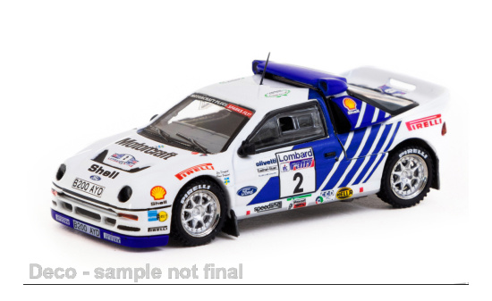 Tarmac TART64P-001-86RAC02 Ford RS200 - RAC Rallye - S.Blomqvist - B.Berglund 1:64