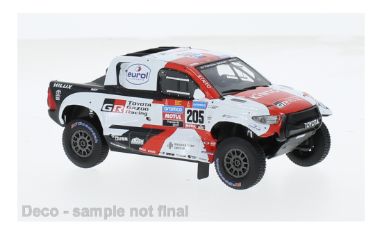 IXO IXORAM928A.22 Toyota GR DKR Hilux T1 - Rally Dakar - de Villiers - D.Murphy 1:43