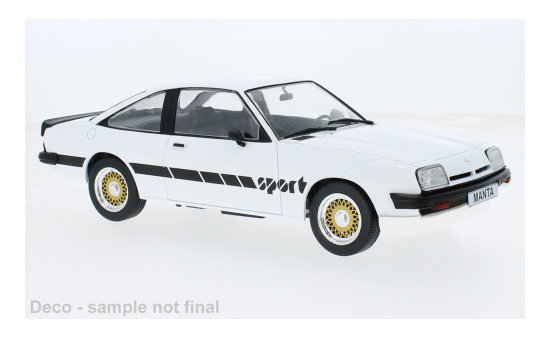 MCG MCG18237 Opel Manta B Sport - weiss 1:18
