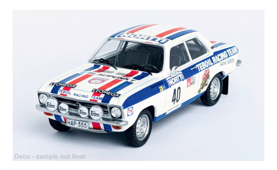 Trofeu TRODSN-223 Opel Ascona A - 1000 Lakes Rallye - H.Valtaharju - R.Halm 1:43