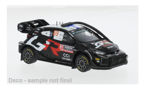 IXO IXORAM937A.22 Toyota Yaris Rally 1 - Safari Rallye Kenia - K.Rovanperä - J.Halttunen 1:43