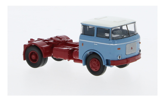 Brekina BRE71829 LIAZ 706 SZM - blau , dunkelrot 1:87