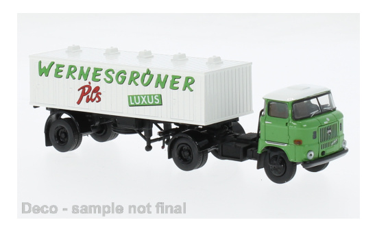 Brekina BRE71214 IFA W 50 Bier-SZ - Wernesgrüner Pils 1:87