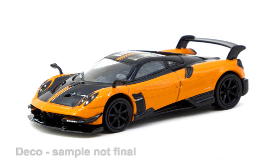 Tarmac TART64G-TL014-OR Pagani Huayra BC - orange , schwarz 1:64