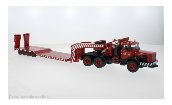 IXO IXOTTR033.23 Berliet TB 015 M3 6X4 - rot 1:43