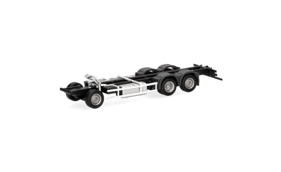 Herpa 085939 Teileservice Fahrgestell 3achs Scania Schweden, (2 Stück) 1:87