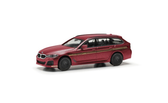 Herpa 430968-002 BMW Alpina B5 Touring, fire red Metallic 1:87