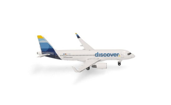 Herpa 537933 Discover Airbus A320 1:500