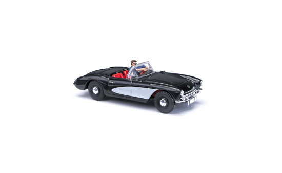 Busch 45435 Chevrolet Corvette mit Figur - Vorbestellung 1:87