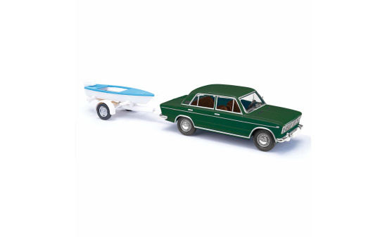 Busch 50516 Lada 1500 mit Bootsanhänger - Vorbestellung 1:87